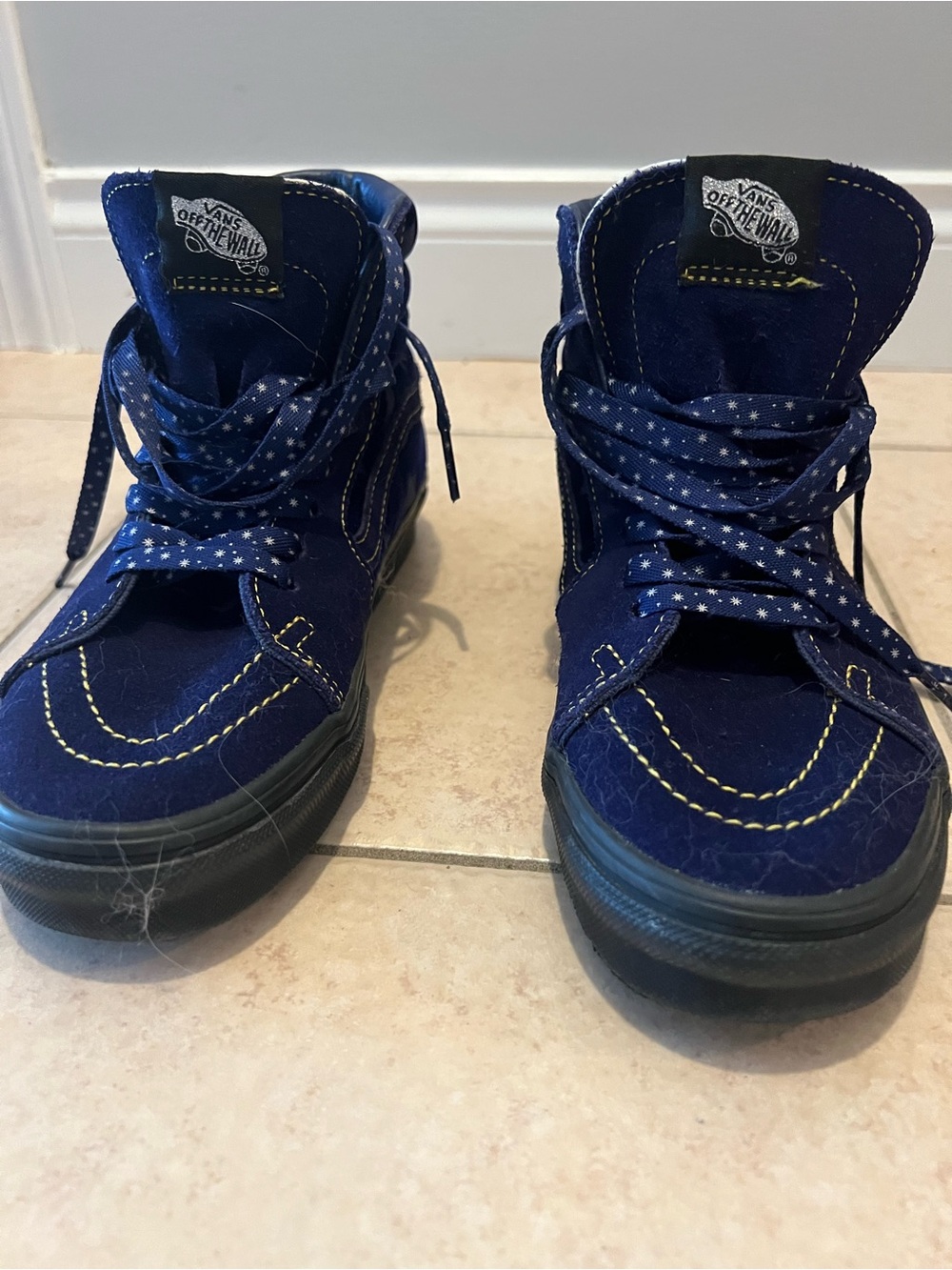 Vans Limited edition Disney Fantasia High-Top Sneakers with Mickey Mouse